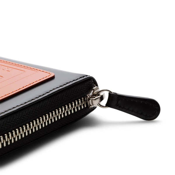 Porter Yoshida & CO Checker Flag Wallet - Black | Garmentory