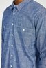 PRESIDENTS MISSOURI JAPANESE SELVEDGE CHAMBRAY SHIRT - INDIGO - Thumbnail 5