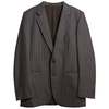 Reid & Taylor (Scotland) Barleycorn Weave Candy Stripe Cutaway Jacket Sapphire - Thumbnail 1