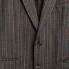 Reid & Taylor (Scotland) Barleycorn Weave Candy Stripe Cutaway Jacket Sapphire - Thumbnail 4