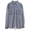 BEBITO (?) Denim Broken Twill Weave Western Shirt Blue Agate : XL - Thumbnail 1
