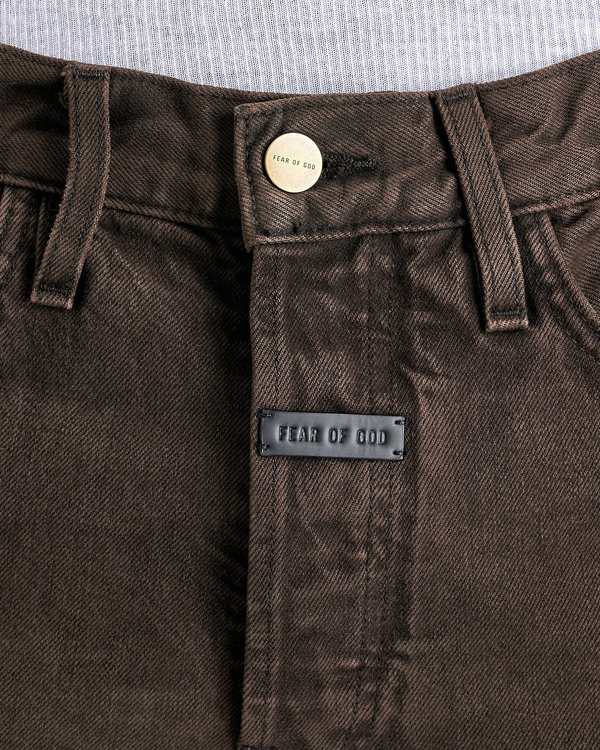 パンツ FEAR OF GOD 8th DENIM CARGO PANT Vintage Fear of God 8th Collection Jean - Vintage Black | Garmentory