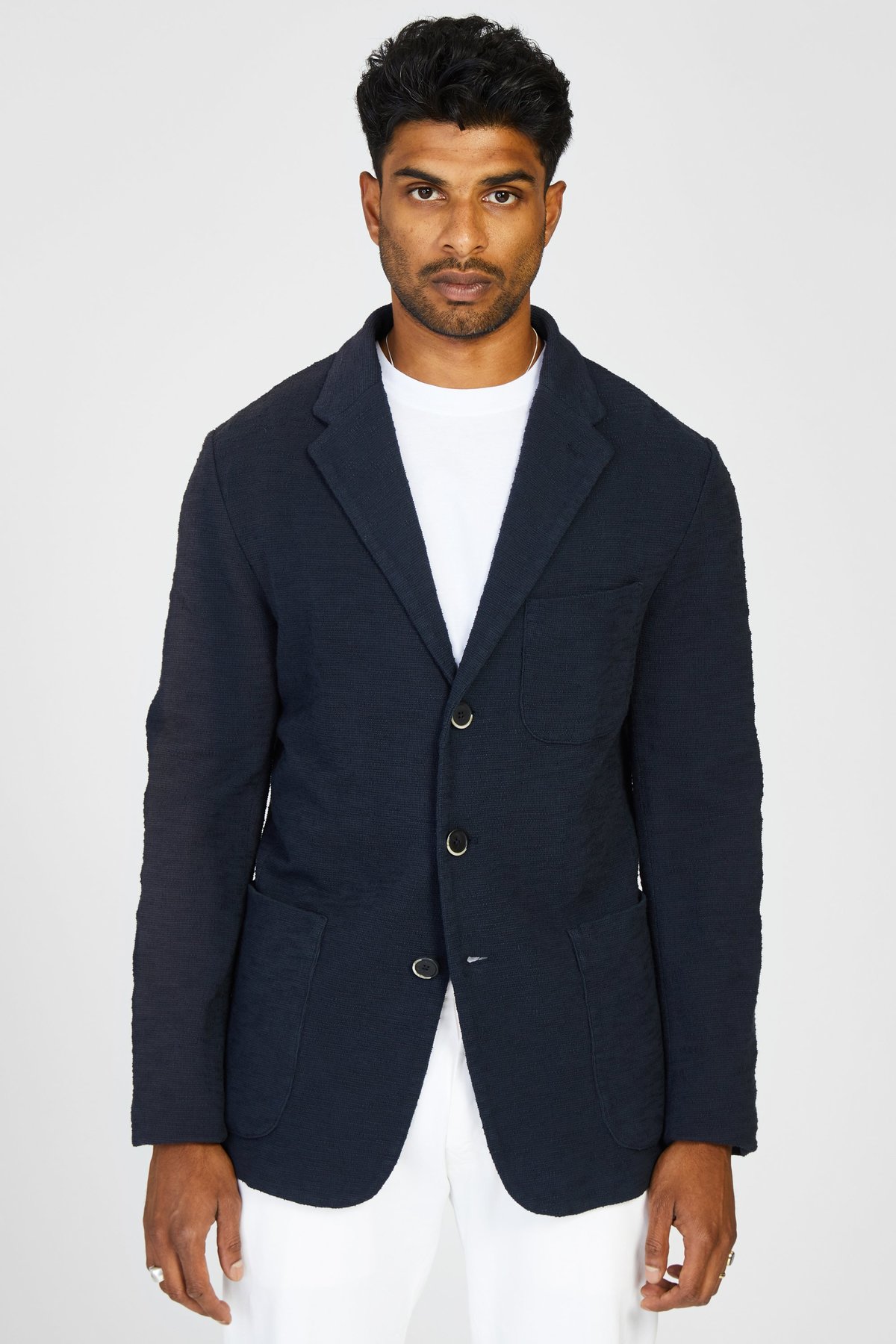 Barena TORCEO TACO BLAZER - NAVY - Image 2 of 6