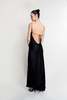Jacoba Jane Whitney Silk Satin Evening Gown - Black - Thumbnail 1