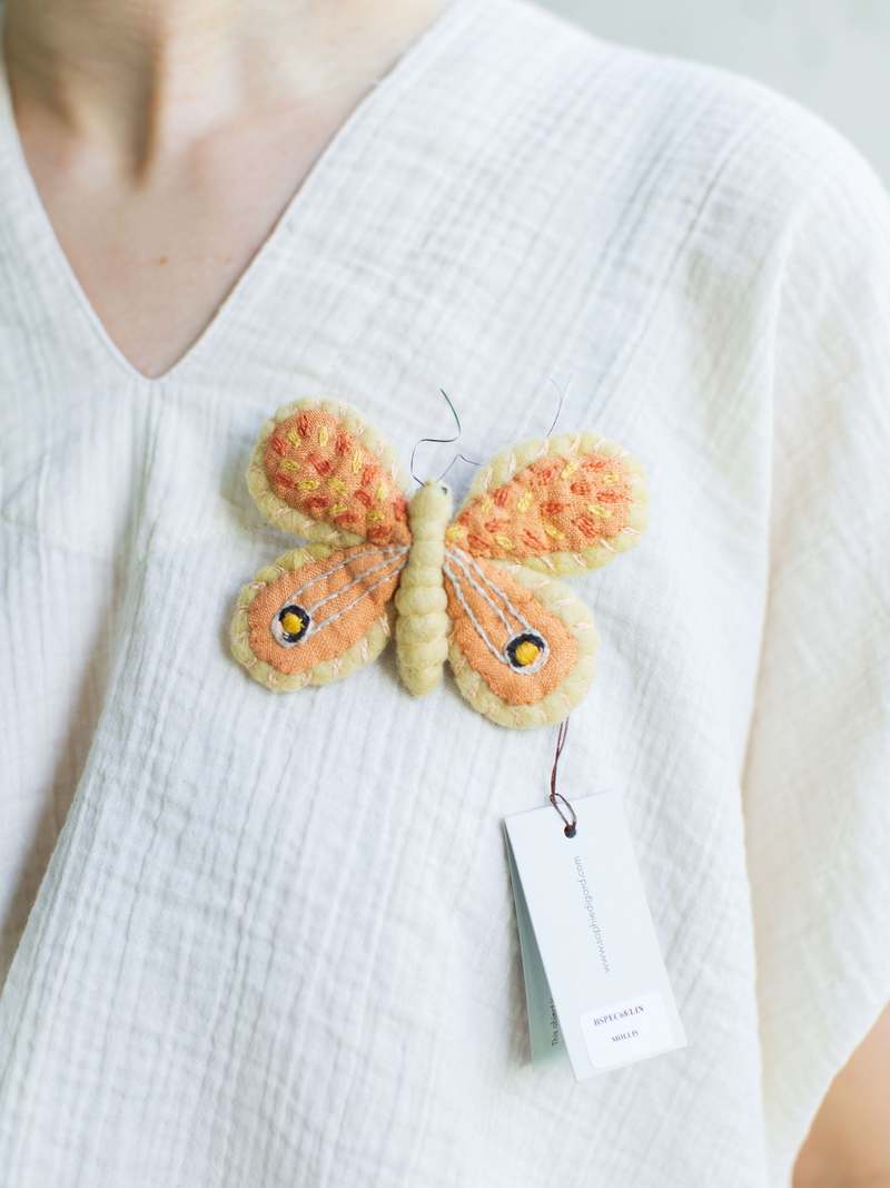 sophie digardのブローチ sophie digardのブローチ SOPHIE DIGARD HANDWOVEN FLOWER