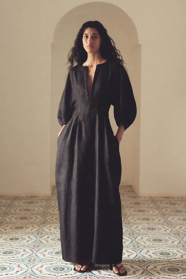 chinese dress ladies Faithfull the Brand Murano Midi Dress Giardino
