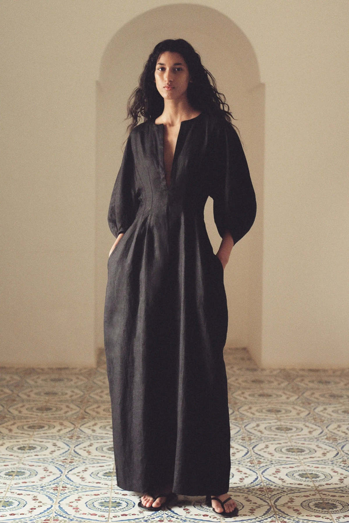 Faithfull The Brand Soleil Maxi Dress - Black | Garmentory Faithfull The Brand Soleil Maxi Dress - Black | Garmentory