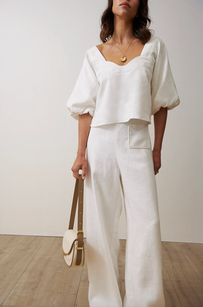 SANCIA The Lumi Top - White