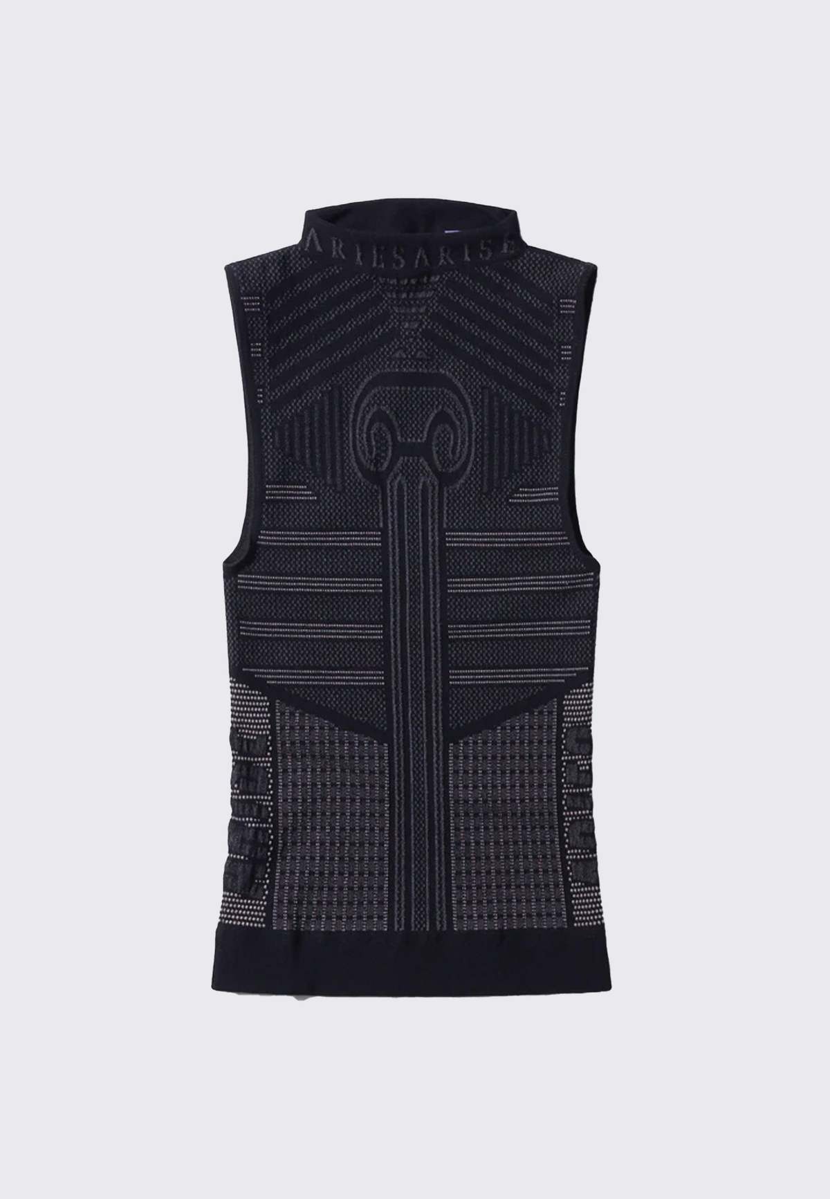 トップス Aries Slashed Vest Aries Arise Base Layer Vest - Black/Grey | Garmentory