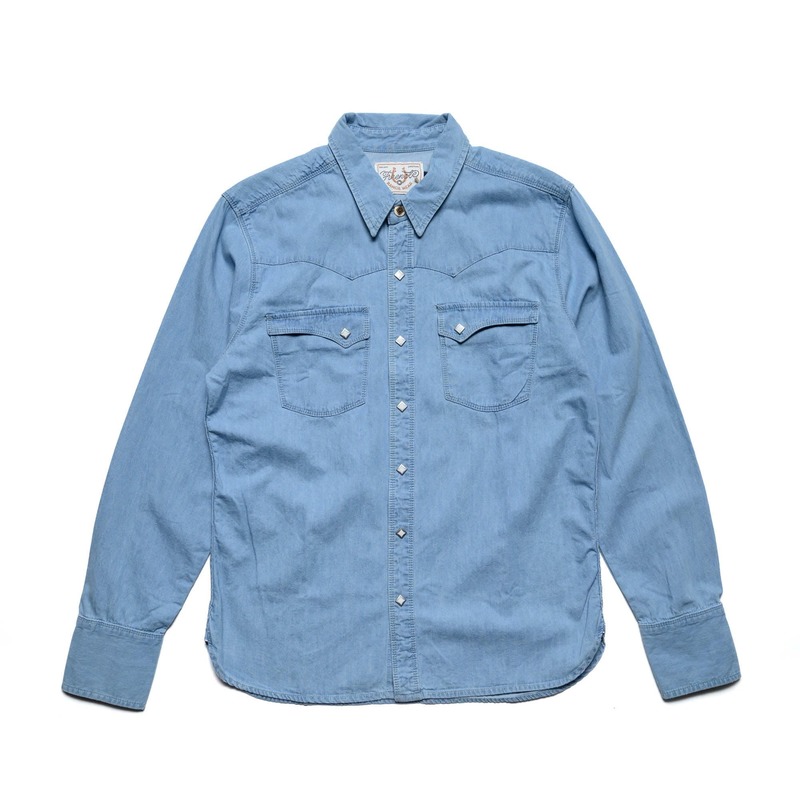 Freenote Cloth Calico 6oz Selvedge Denim - Bleached | Garmentory