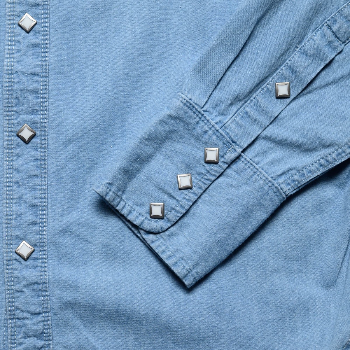 Freenote Cloth Calico 6oz Selvedge Denim - Bleached | Garmentory