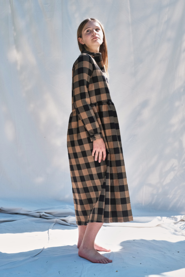 sachin and babi light blue dress Columbia Holly Hideaway™ Flannel Dress main image 1