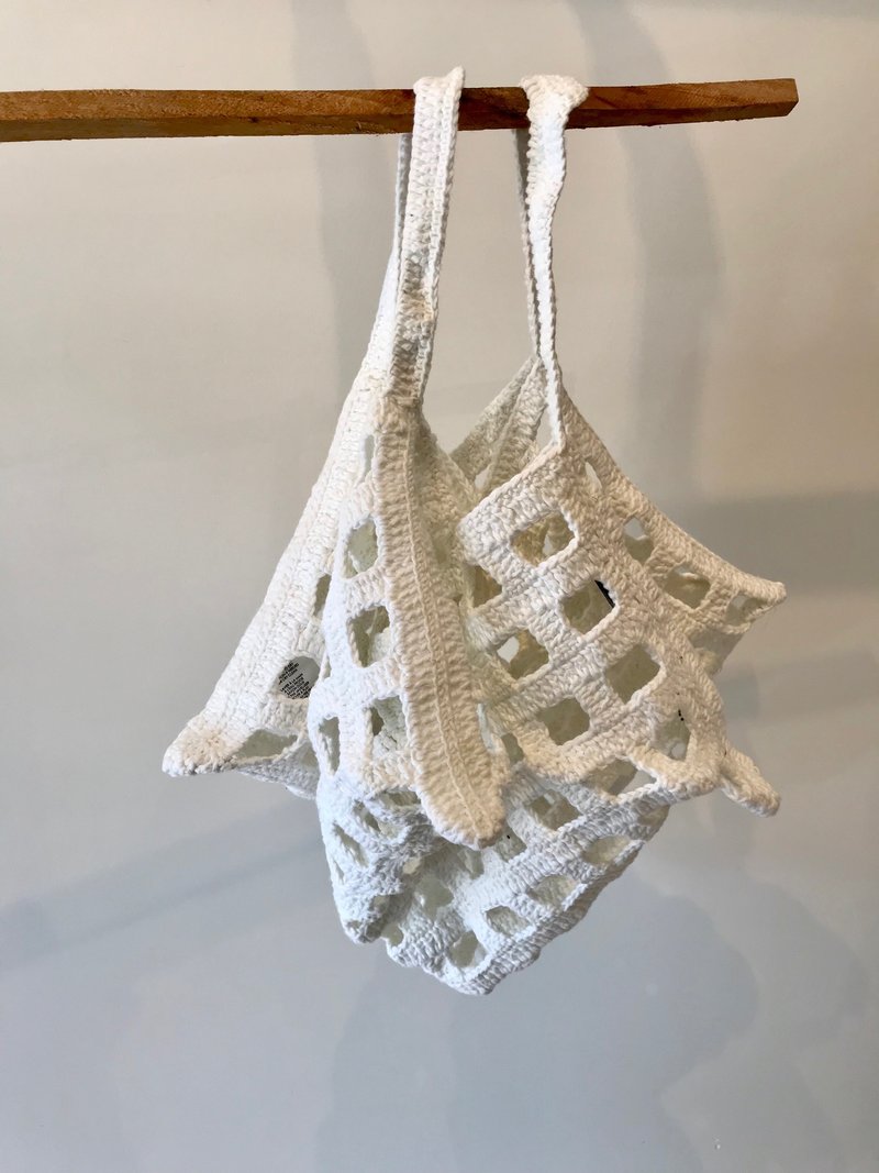 Lauren Manoogian Crochet Grid Bag