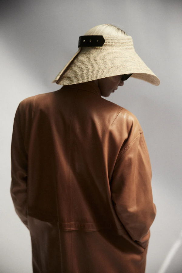 Janessa Leone Birdie Visor - Neutrals