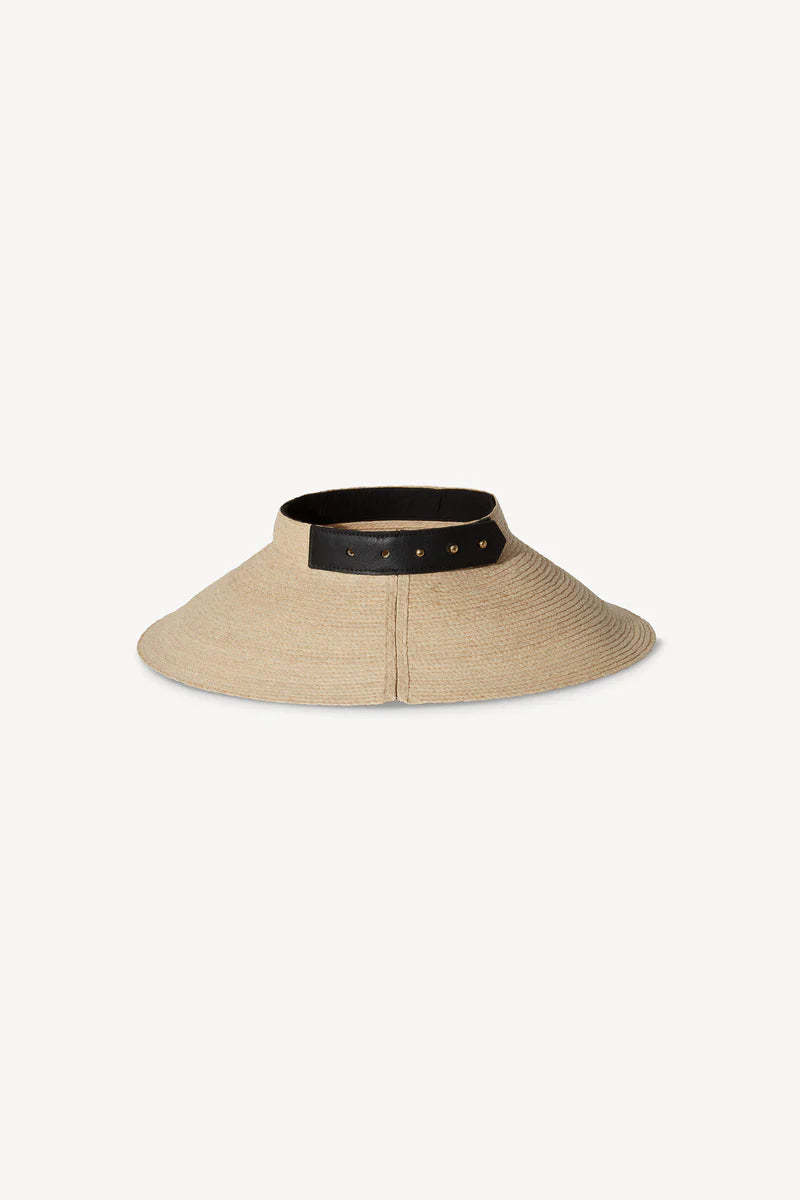 Janessa Leone Birdie Visor - Neutrals