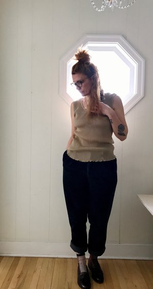 Lauren Manoogian Accordion Tank Lauren Manoogian Accordion Tank