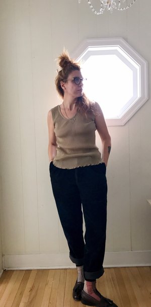 Lauren Manoogian Accordion Tank Lauren Manoogian Accordion Tank