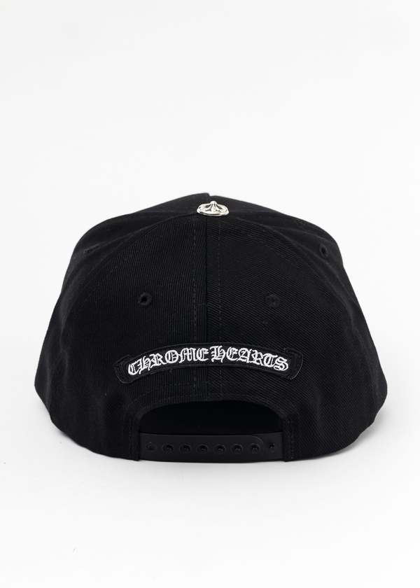 Black Chrome Hearts Denim Cap | Garmentory