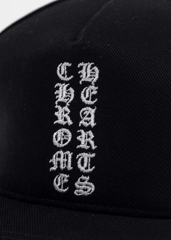 Black Chrome Hearts Denim Cap | Garmentory