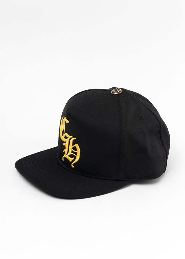 Chrome Hearts Black Gold Hat - Black/Gold | Garmentory