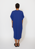 SAYAKA DAVIS NEW YORK Twisted Sleeve Dress - Ultramarine - Thumbnail 5