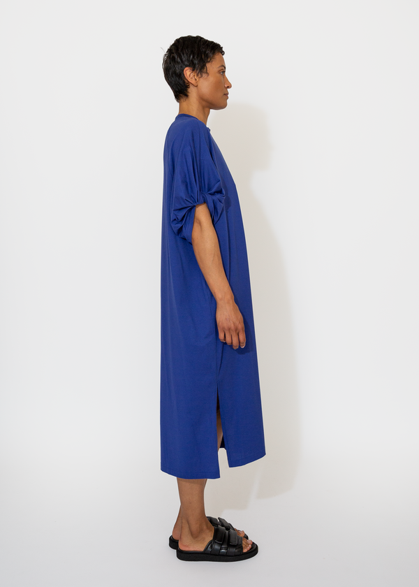 SAYAKA DAVIS NEW YORK Twisted Sleeve Dress - Ultramarine