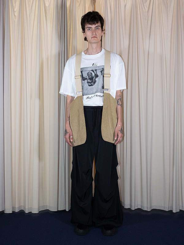 Bless/Stand Up Comedy Demimoore Deux Pieces, Tan Cord | Garmentory