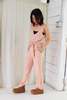 Exclusivités Eve Gravel OWL MOON Jumpsuit - Beige/Rose/Rubis - Thumbnail 3