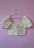 BY MEGAN CROSBY Posie blouse - Broderie Anglaise/White - Thumbnail 1