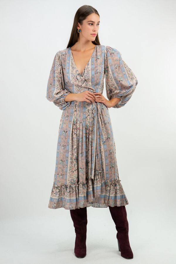 Kristinit Jade Dress - French Stripe