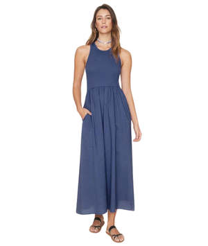 Xirena Flynn Dress - Marlin Blue