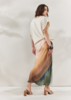 Summum Multicolor Mid-length faded skirt - Thumbnail 2