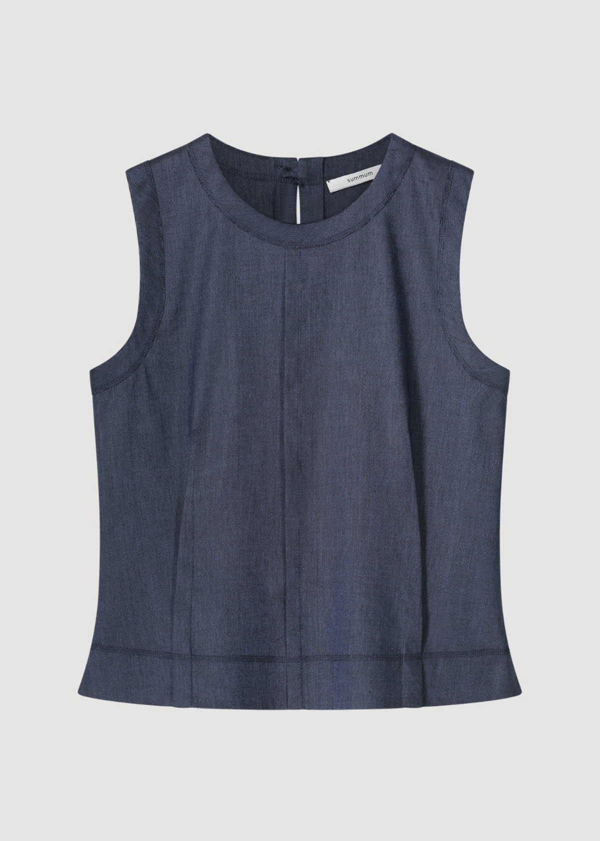 Summum Sleeveless Linen Blend Top - Image 3 of 3