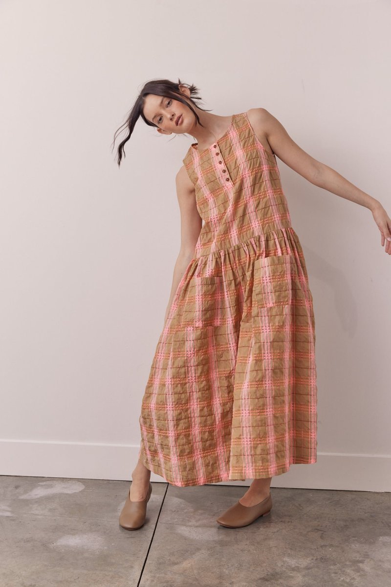 button front midi dress sleeveless White Eyelet Broderie Button Down Sleeveless Midi Dress