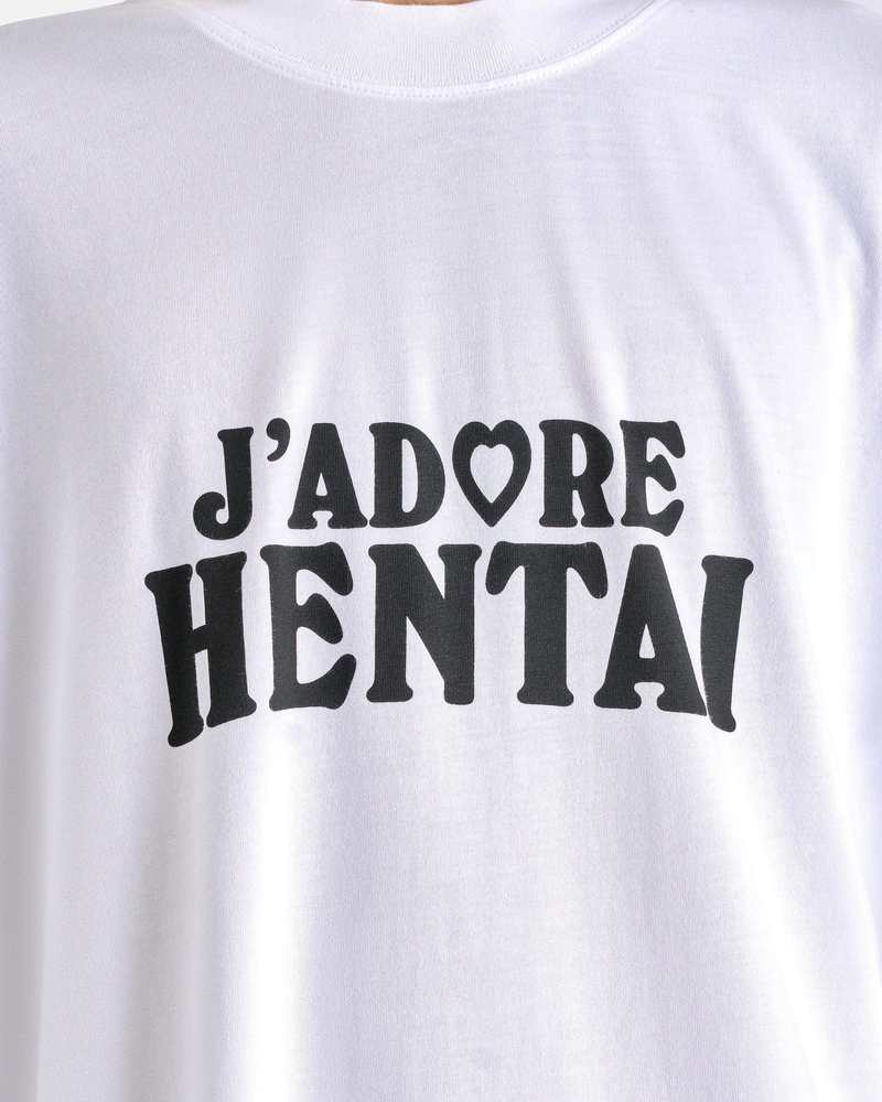 可愛い VETEMENTS  ヴェトモン HENTAI T-SHIRT Hentai T-Shirt in White – SVRN