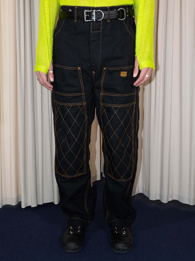 Kapital Light Canvas Lumber Pants - Black Kapital Light Canvas Lumber Pants - Black