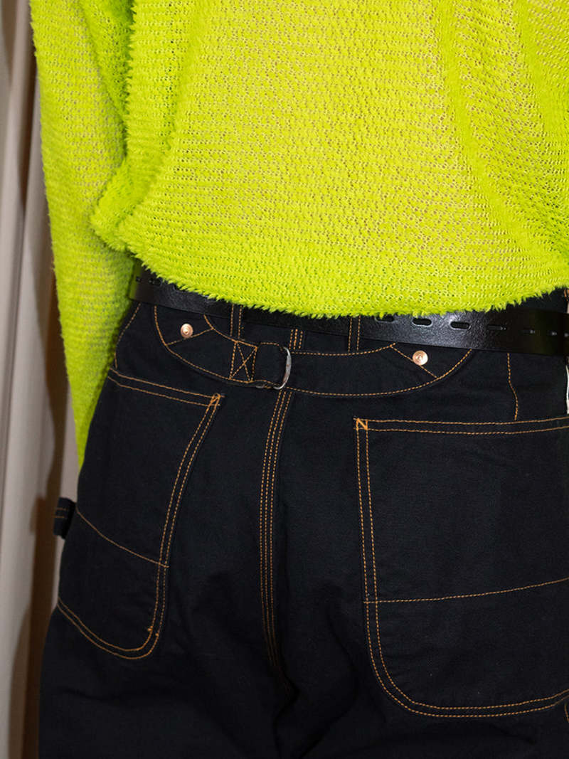Kapital Light Canvas Lumber Pants - Black Kapital Light Canvas Lumber Pants - Black