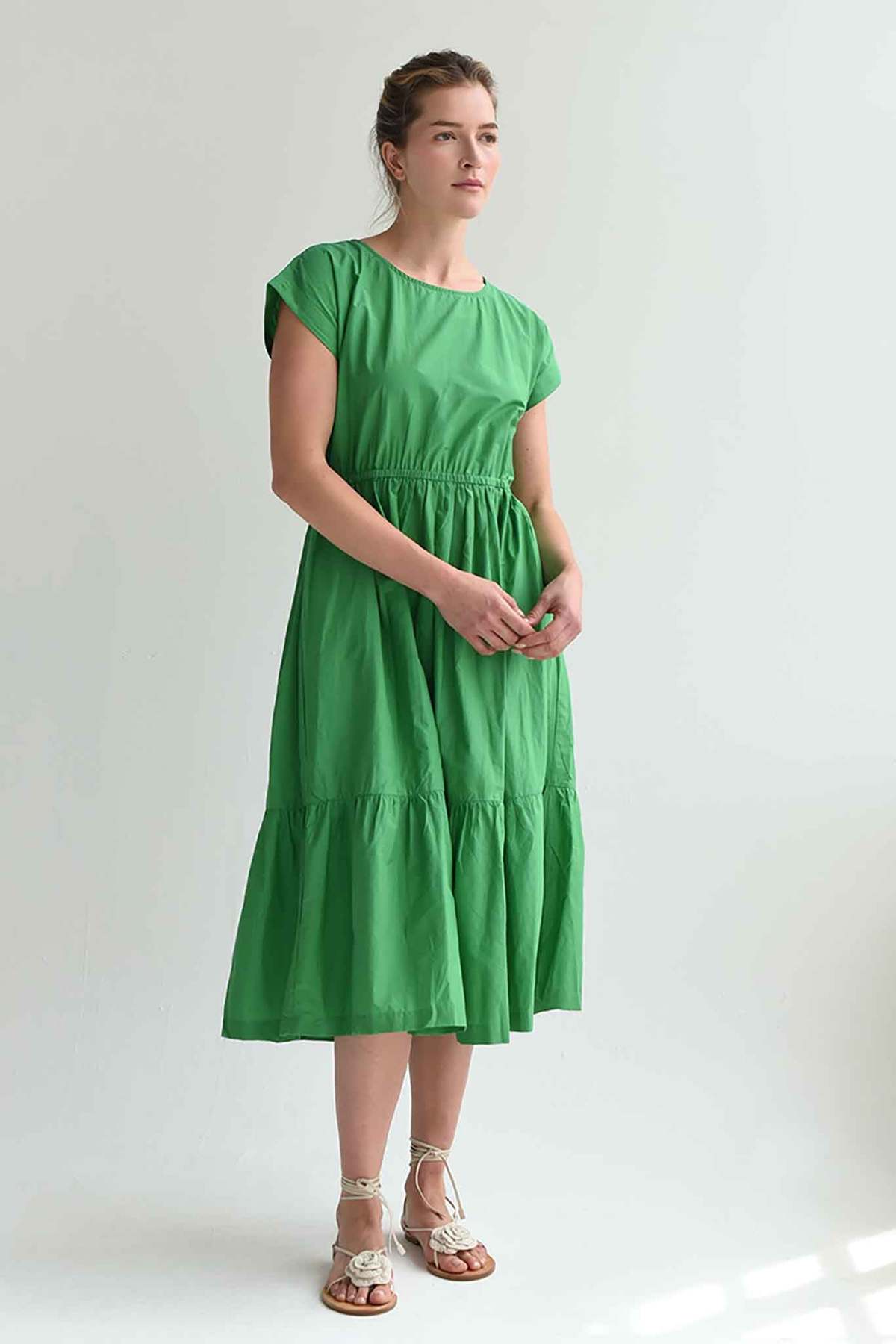 M.PATMOS Penelope Dress - Kelly Green - Image 1 of 2