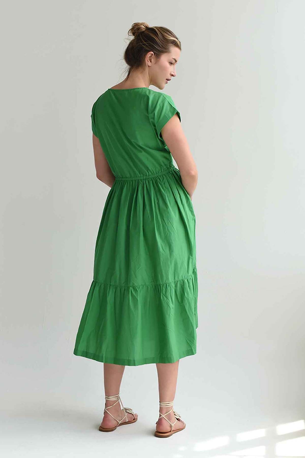 M.PATMOS Penelope Dress - Kelly Green - Image 2 of 2