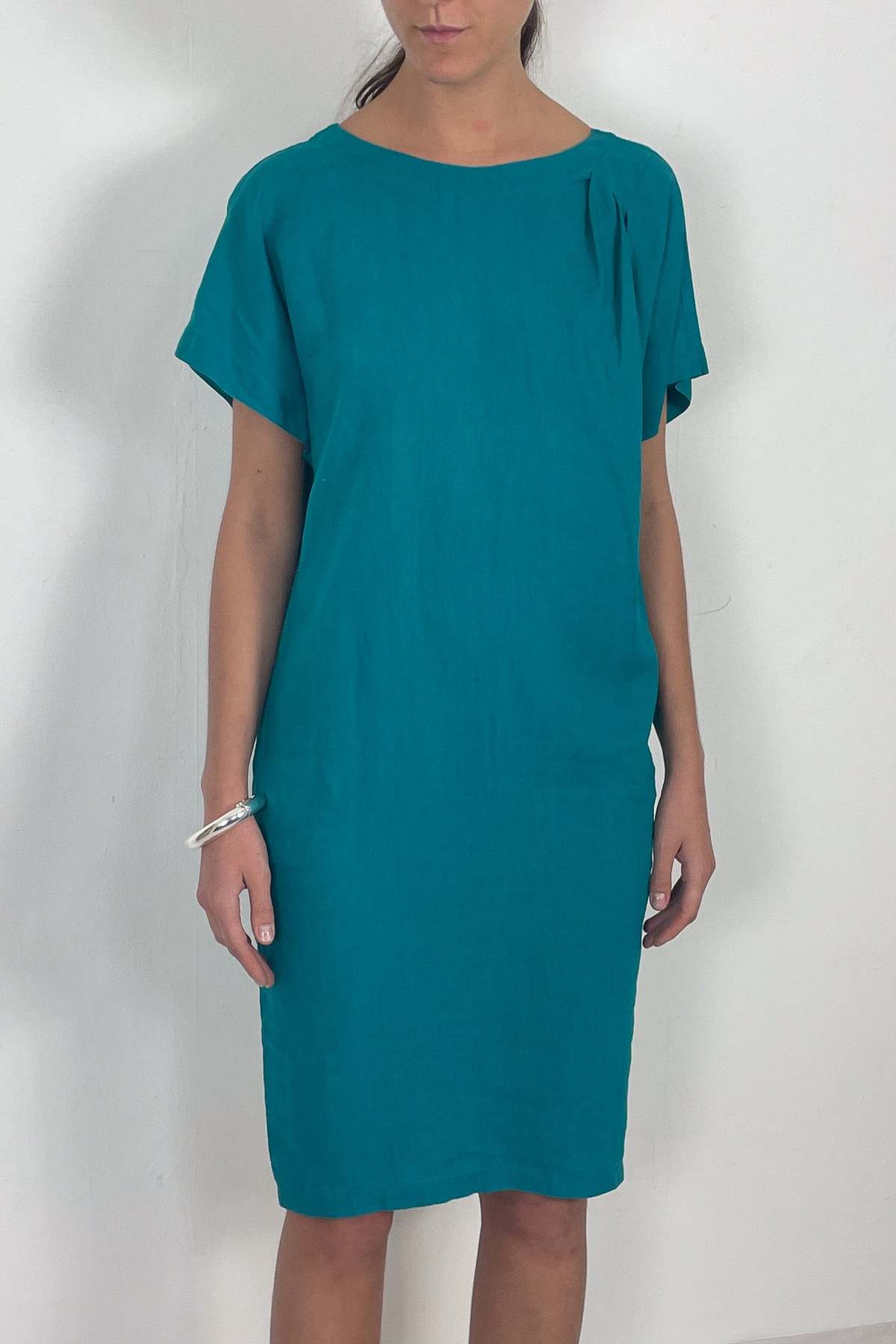 max mara linen dress Weekend Max Mara | Woman - Long linen dress - Sand