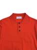 Fresh Weller Extra Fine Cotton Knitted Polo - Orange - Thumbnail 2