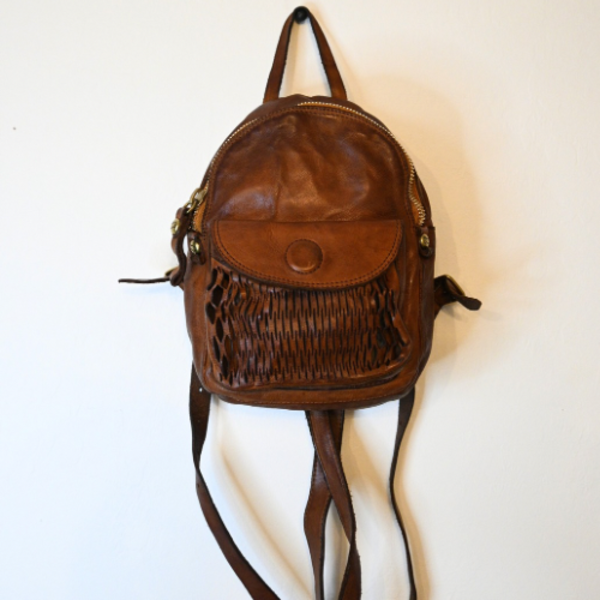 Campomaggi Zainetto Mini Backpack - Light Brown | Garmentory Campomaggi Zainetto Mini Backpack - Light Brown | Garmentory