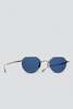 Eyevan 7285 185 Sunglasses - Blue Metal - Thumbnail 2
