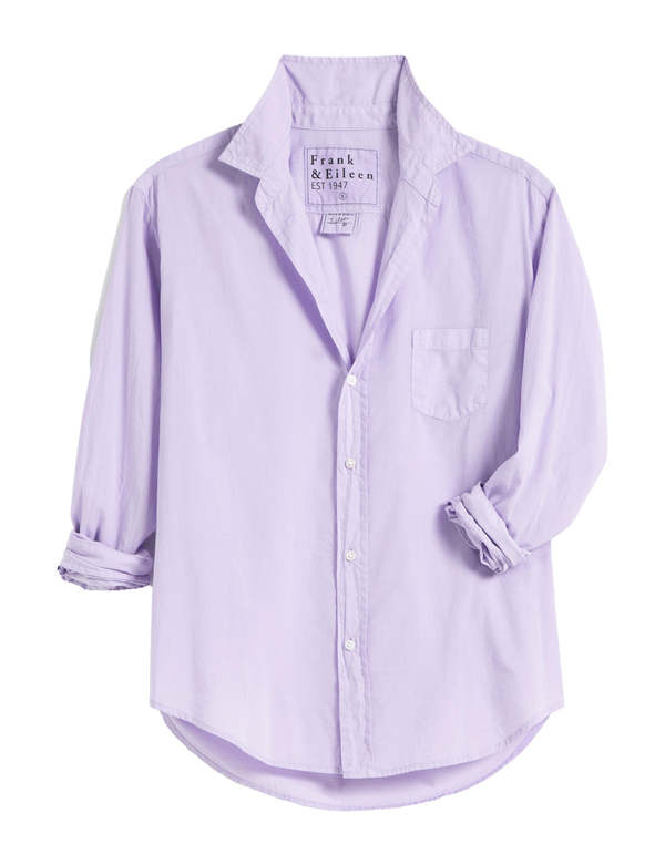 Frank & Eileen Eileen Button Up - Lilac | Garmentory