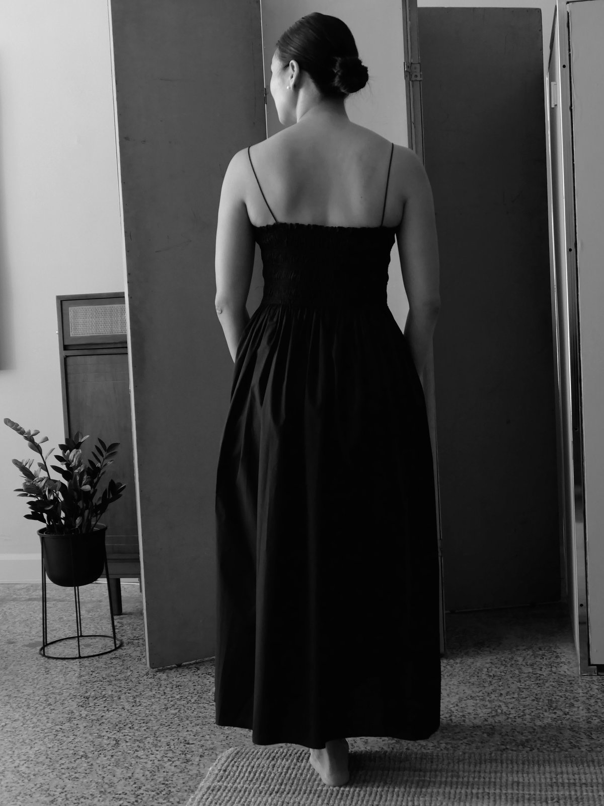 chinese dress ladies Shirred Bodice Dress main image 0