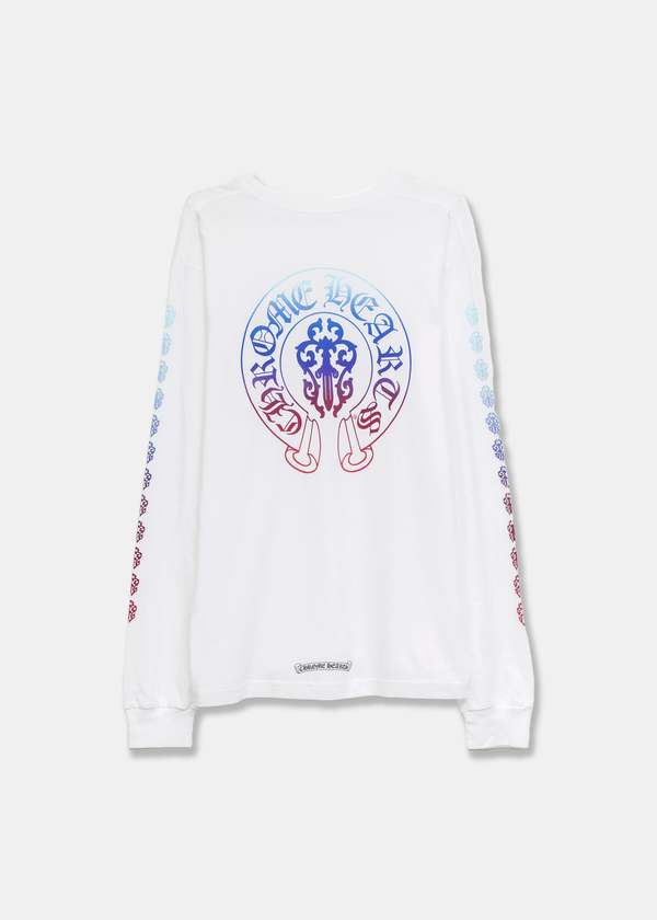 Chrome Hearts Horseshoe LS - White | Garmentory