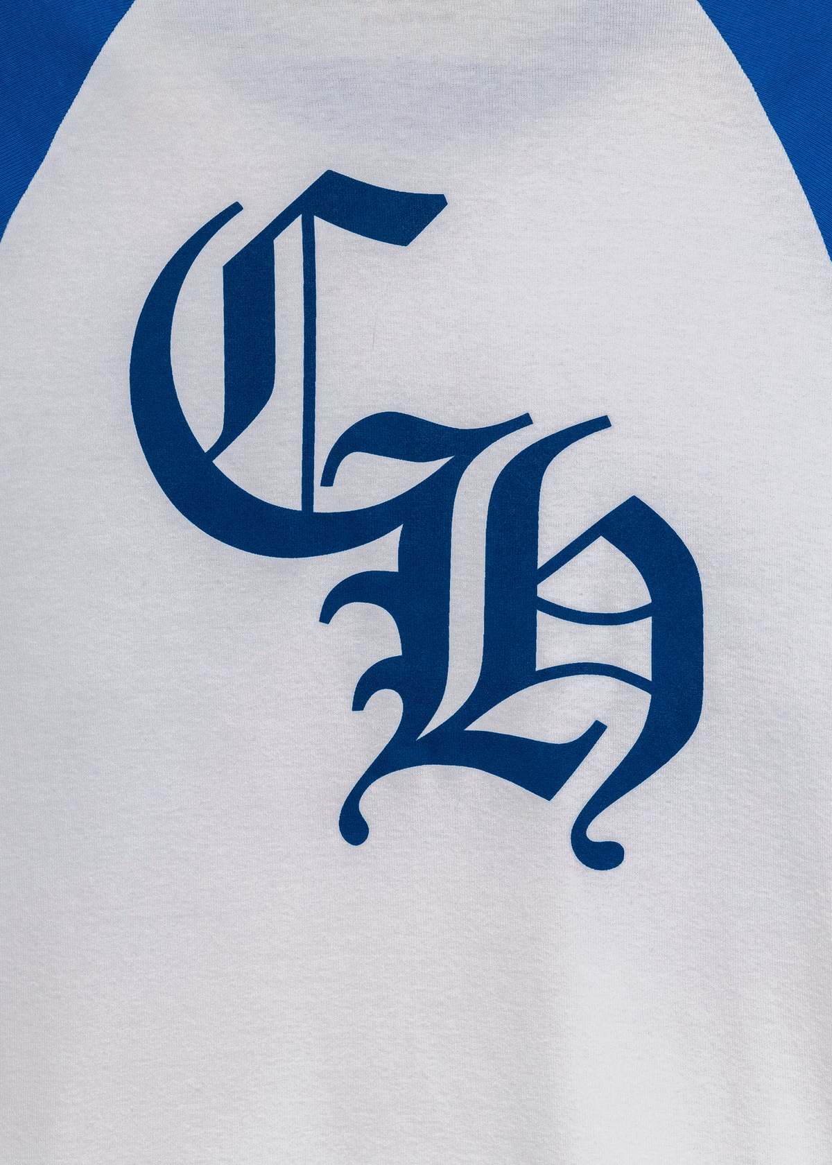 Chrome Hearts Baseball Longsleeve - Blue/White | Garmentory