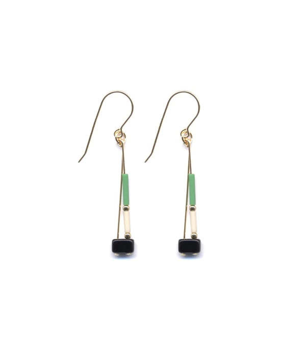 I. Ronni Kappos Mosaic Earrings