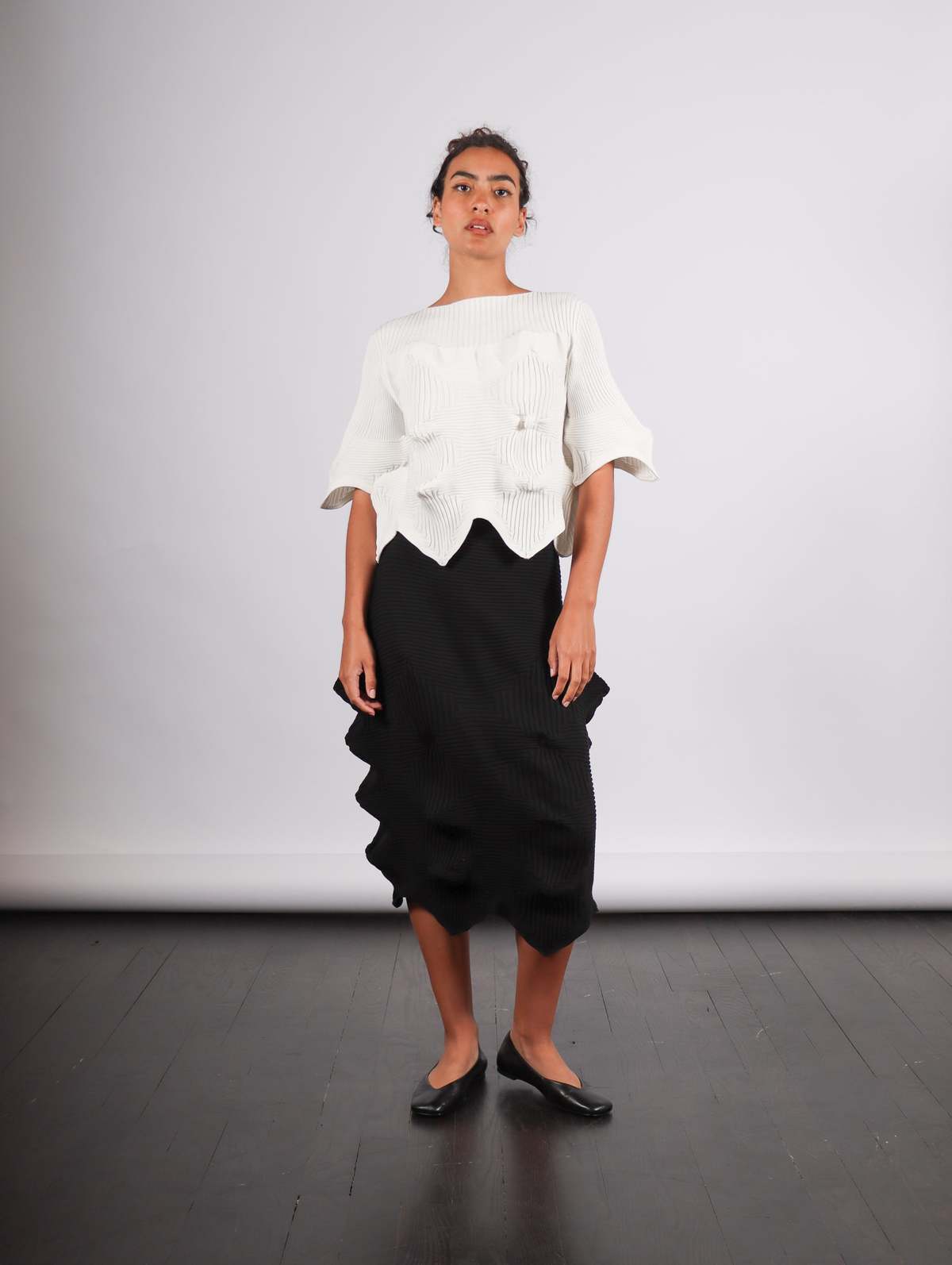 スカート ISSEY MIYAKE 'Linkage' skirt Issey-Miyake-Linkage-Skirt---