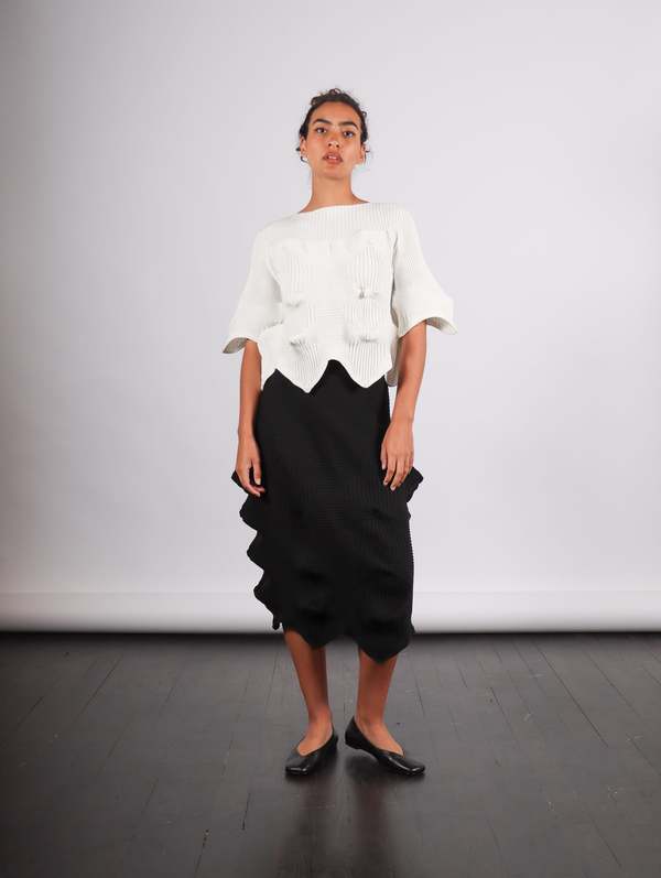 Issey Miyake Linkage Top - Off White | Garmentory